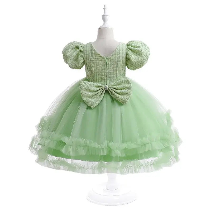 Robe verte halloween enfant