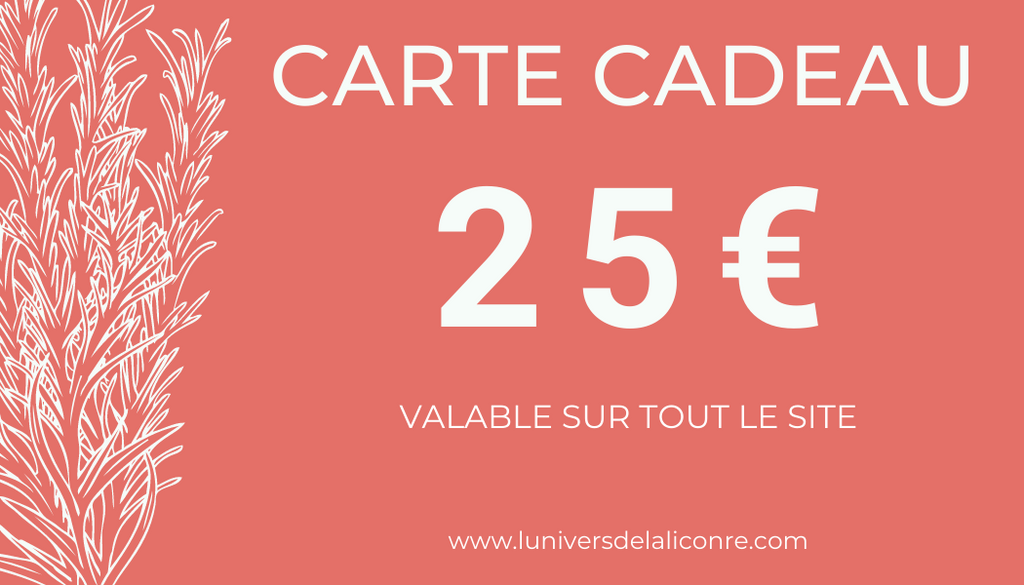 Tarjeta de regalo del Universo Unicornio