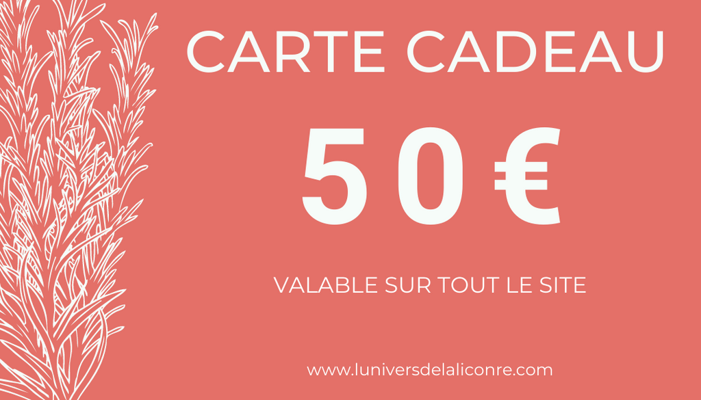 Tarjeta de regalo del Universo Unicornio