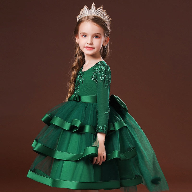 Robe De Soirée Vintage Turquoise Et Verte Taille 12 - Occasion Très Bon état