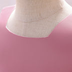 Robe cérémonie bébé fille satinée