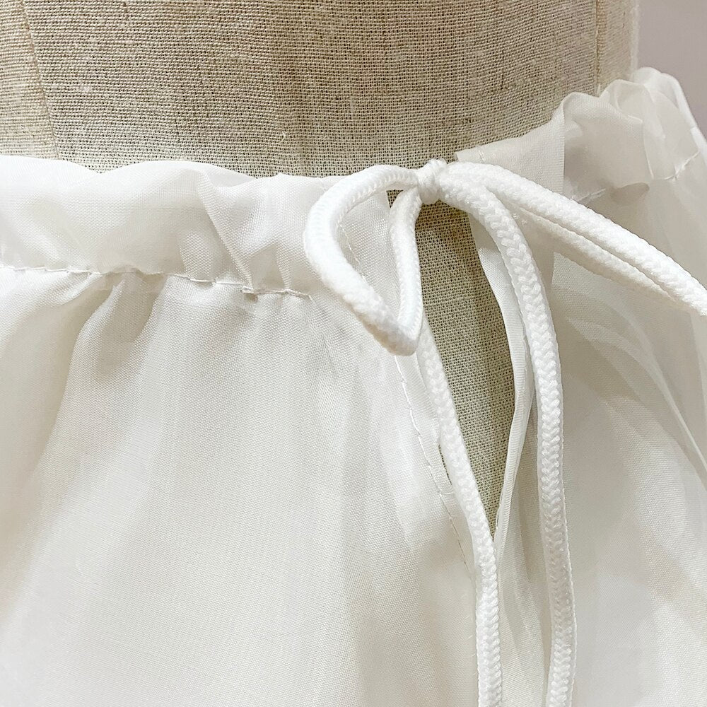 lacet de jupon court pour fillette