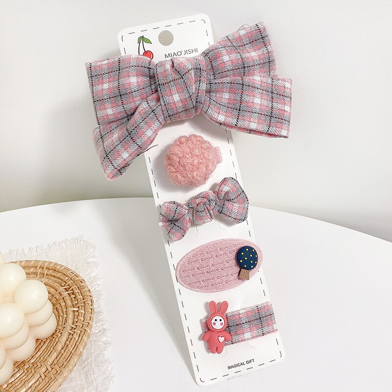 pinza para el pelo con lazo para niña