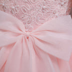 Robe cérémonie bébé manche bouffante