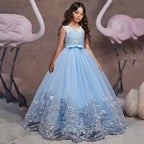 Vestido de princesa flamenco para niñas