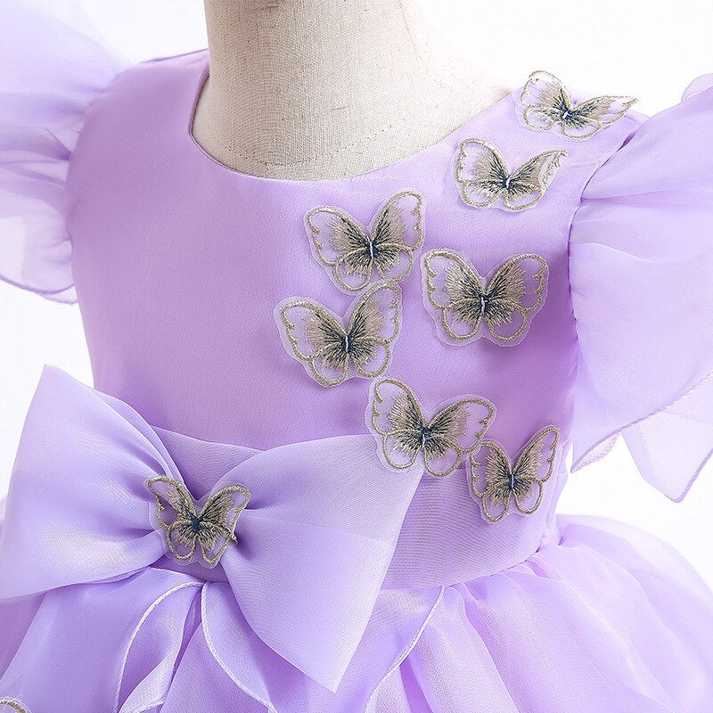 Vestido de princesa para niñas, para ocasiones formales