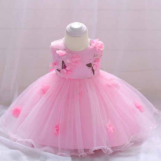 robe de bébé en mousseline