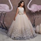 Vestido de princesa flamenco para niñas