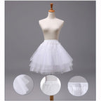 détails du jupon pour petite fille