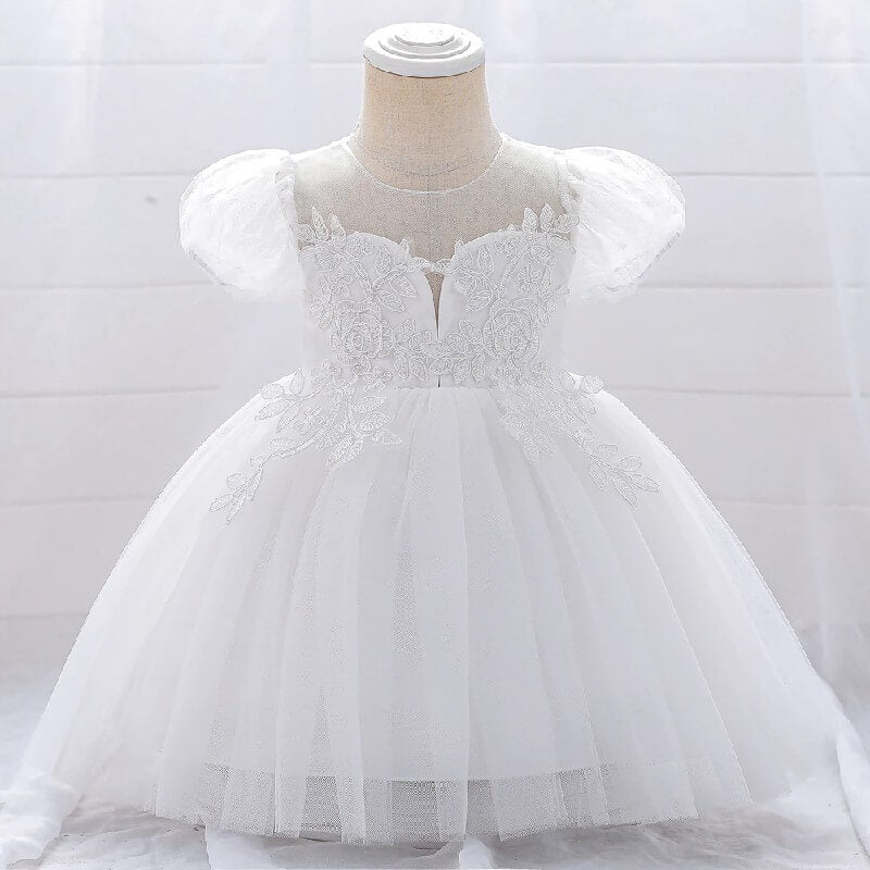 Robe baptême petite fille