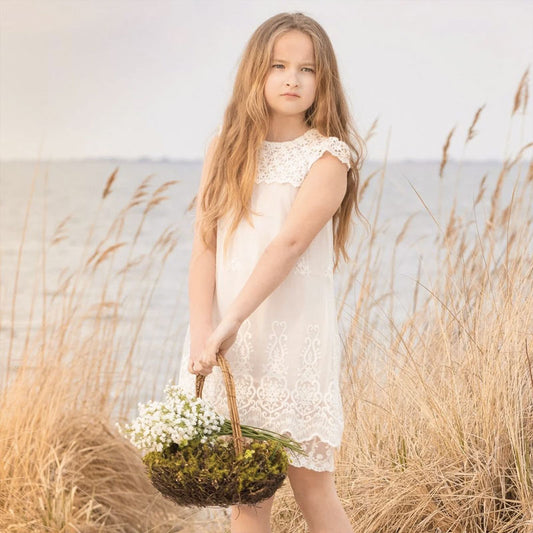 robe fille mariage champêtre