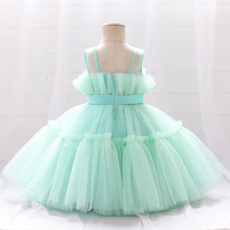 Robe princesse bal verte
