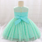Robe princesse fille jupe à paillette dos