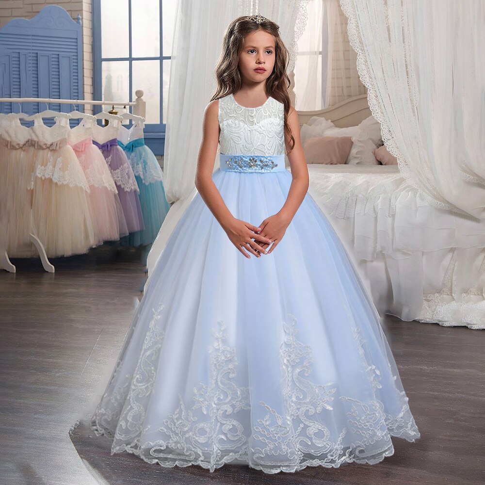 Robe princesse fille Flamant