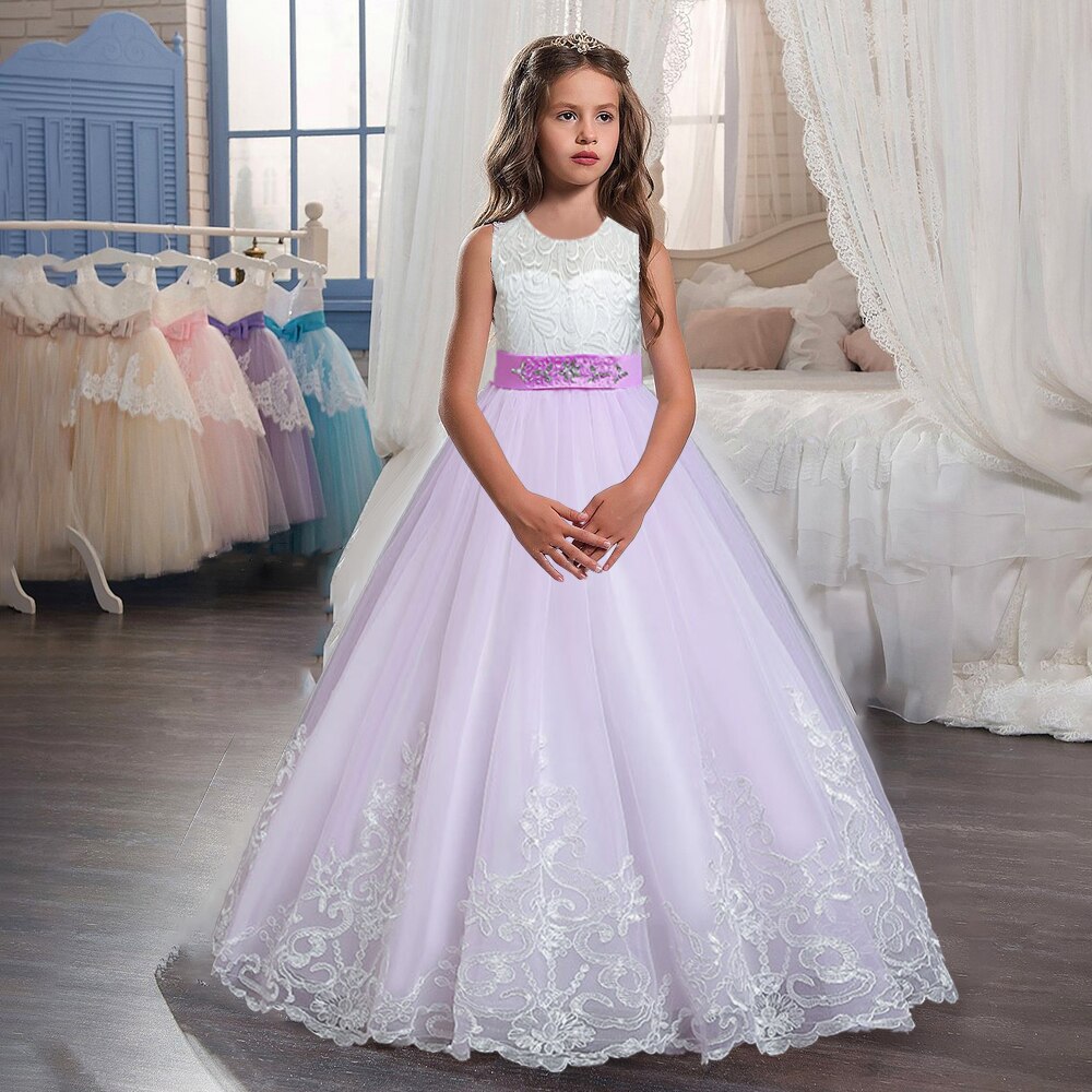 Robe princesse fille Flamant