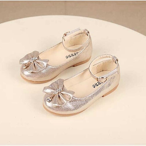 Ballerine bébé fille brillant or - L'univers de la licorne