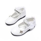 Ballerine bébé style chaussette blanc
