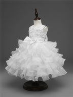 robe de princesse fille blanc - immortal