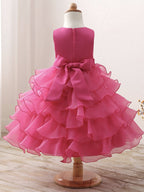 robe de princesse fille rose - immortal