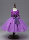 Première robe princesse - Carline violette