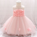 robe demoiselle d'honneur bebe rose