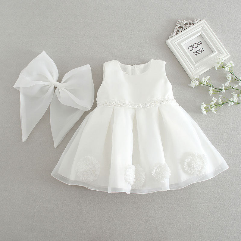 robe bébé fille baptême