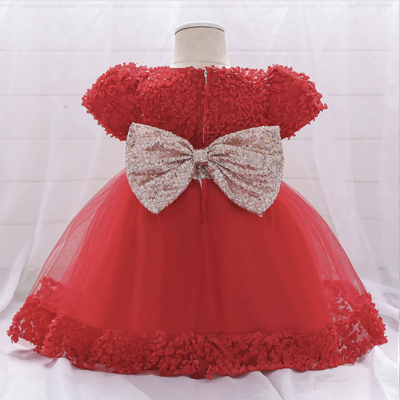 robe rouge pour petite fille 18 mois