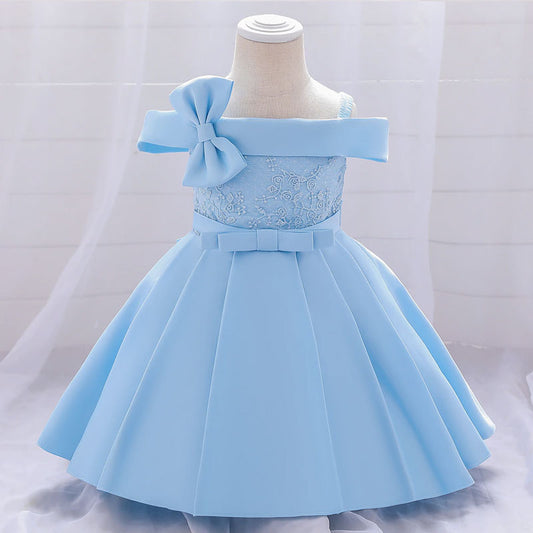 robe bébé princesse scintillante