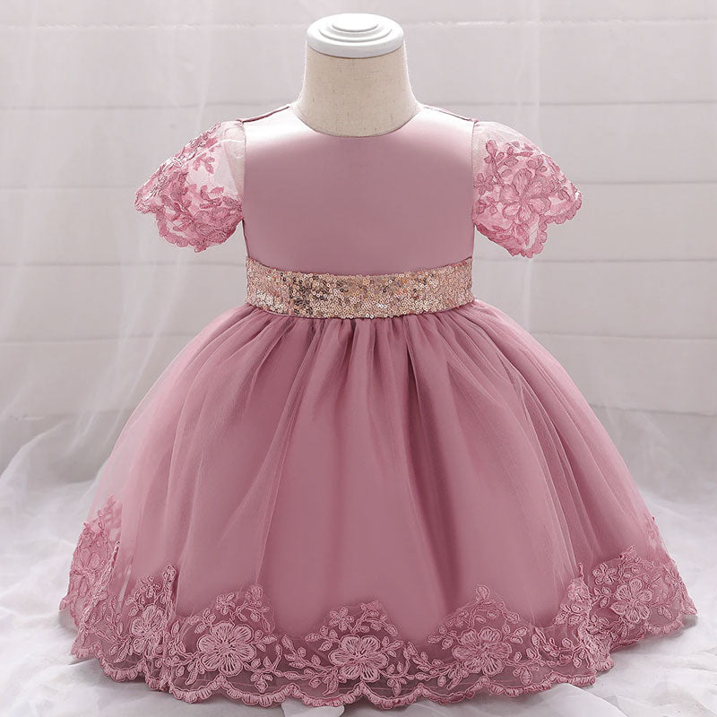 robe rose bebe fille 12 mois