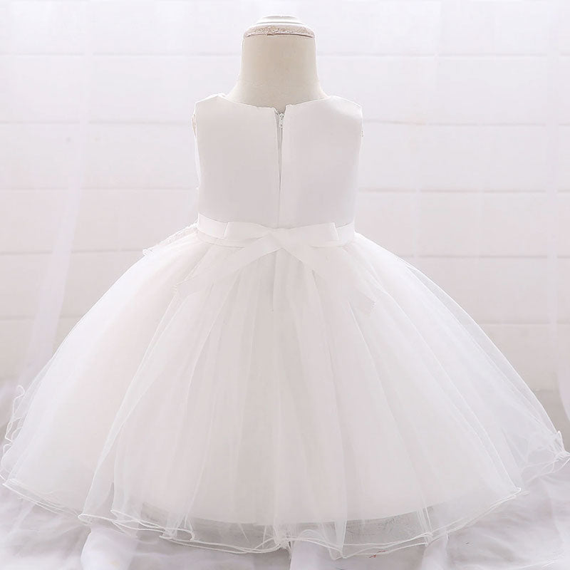 robe cérémonie blanche bébé fille