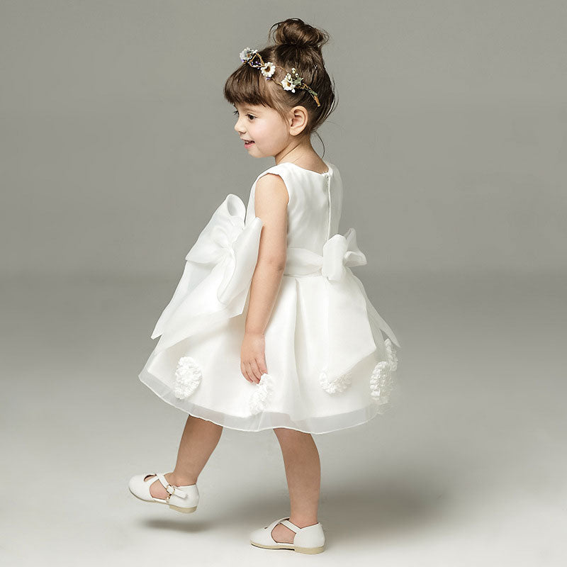 Robe blanche baptême bebe fille – L'univers de la licorne