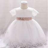 robe de mariage blanche bébé fille