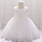 robe de ceremonie bebe fille blanche 