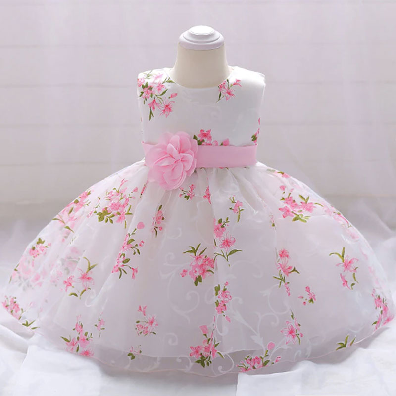robe princesse bébé rose