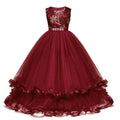 robe de gala rouge avec strass