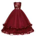 robe de gala rouge avec strass