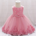 robe rose bebe fille