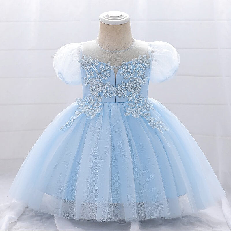 Robe baptême petite fille