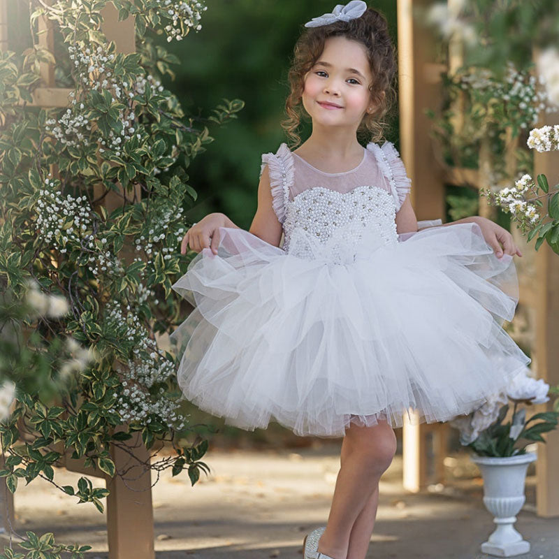 robe bébé baptême blanche