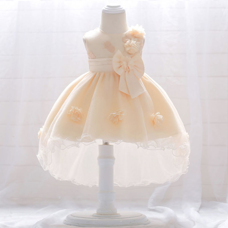 robe bébé princesse champagne