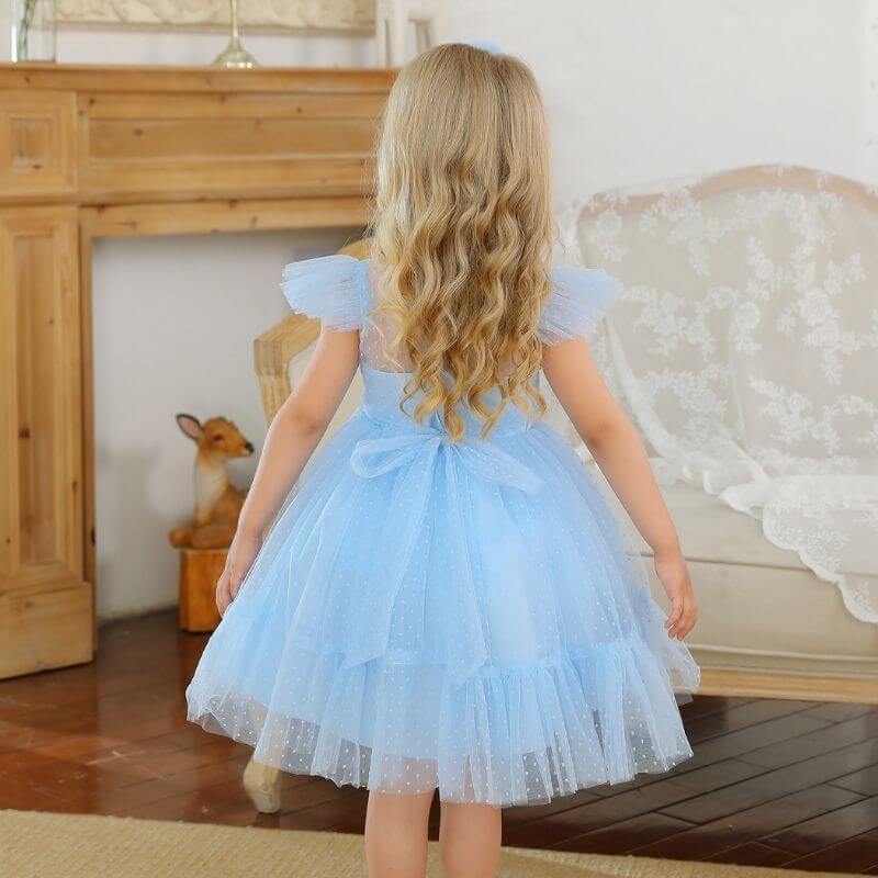 robe cérémonie fillette tutu