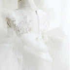 Robe d'exception de baptême bébé fille