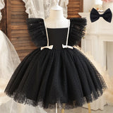 Robe de cérémonie fille noire