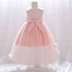 robe cérémonie rose bébé fille