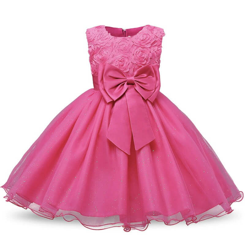 robe de princesse carline fuchsia