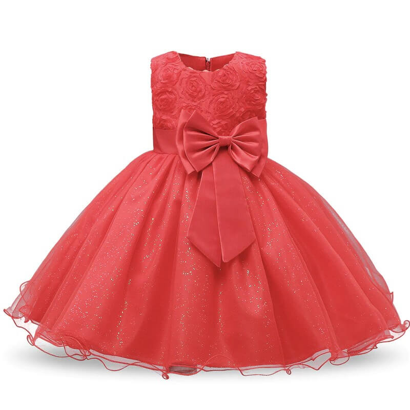 robe de princesse carline rouge