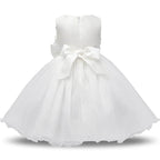 robe de princesse fille blanc carline