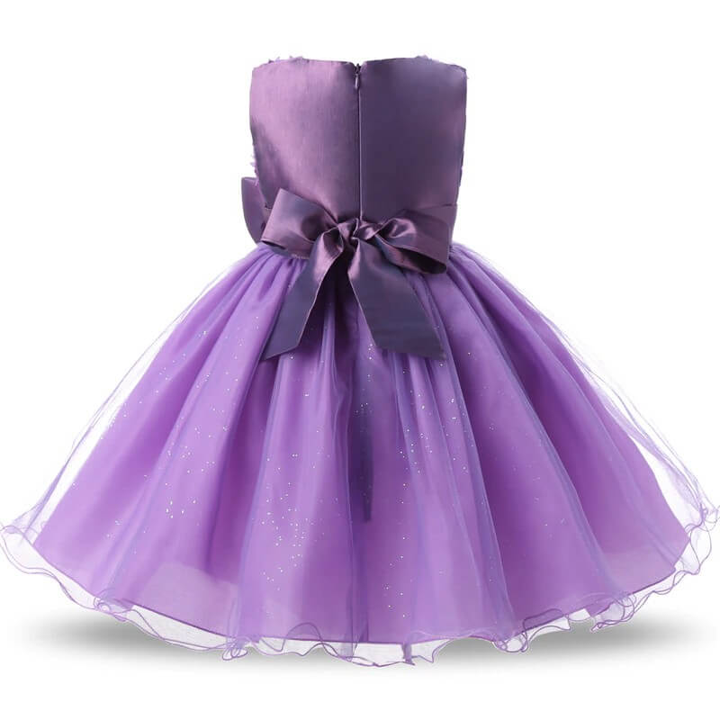 robe de princesse fille carline violet