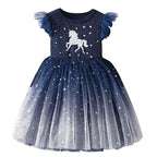 robe licorne fillette