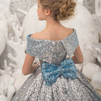 robe longue princesse épaule dénudées